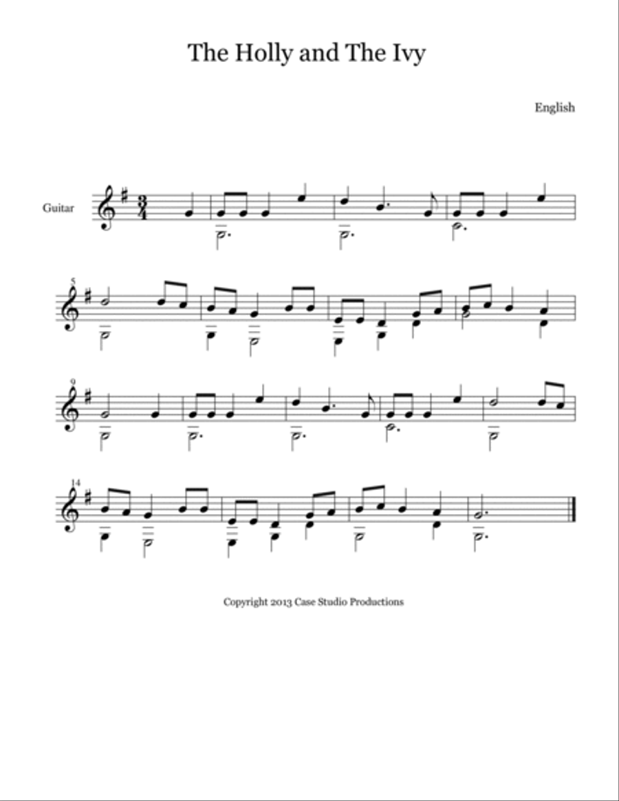 A Classical Guitar Christmas II Acoustic Guitar scores gallery preview page 5