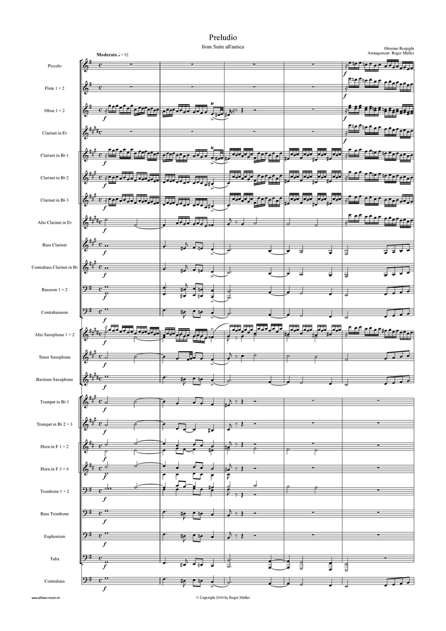 Preludio Concert Band scores gallery preview page 3