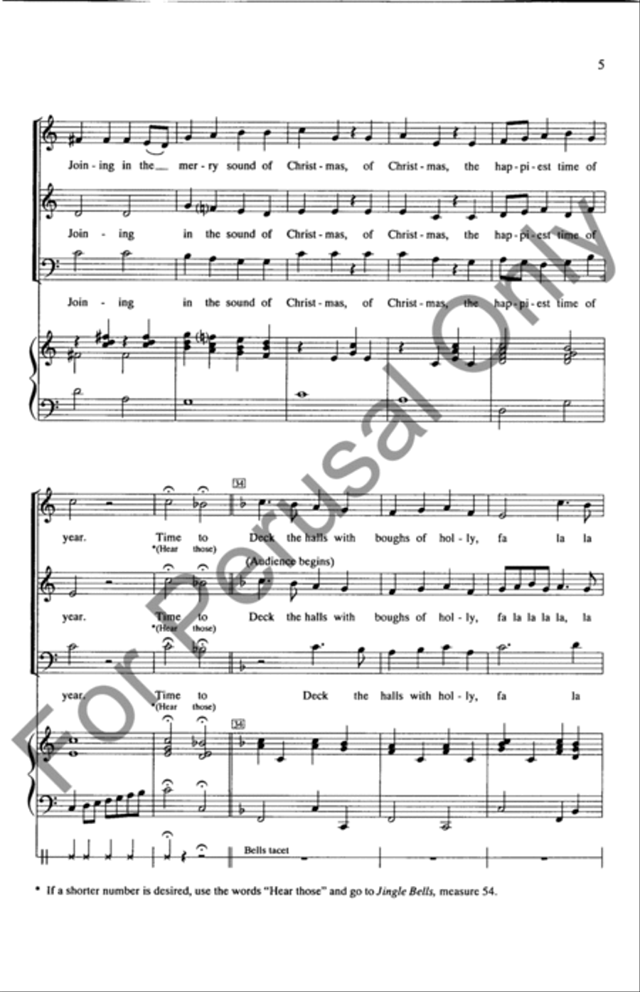 Sing Hey! Sing Ho! 3-Part scores gallery preview page 4