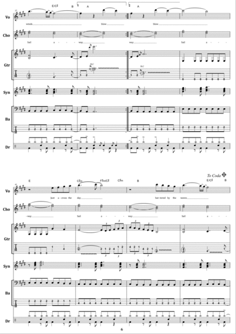 Island In The Sun Electric Guitar scores gallery preview page 6
