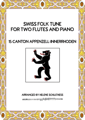 Swiss Folk Dance for two flutes and piano – 14 Canton Appenzell Innerrhoden – Schottisch