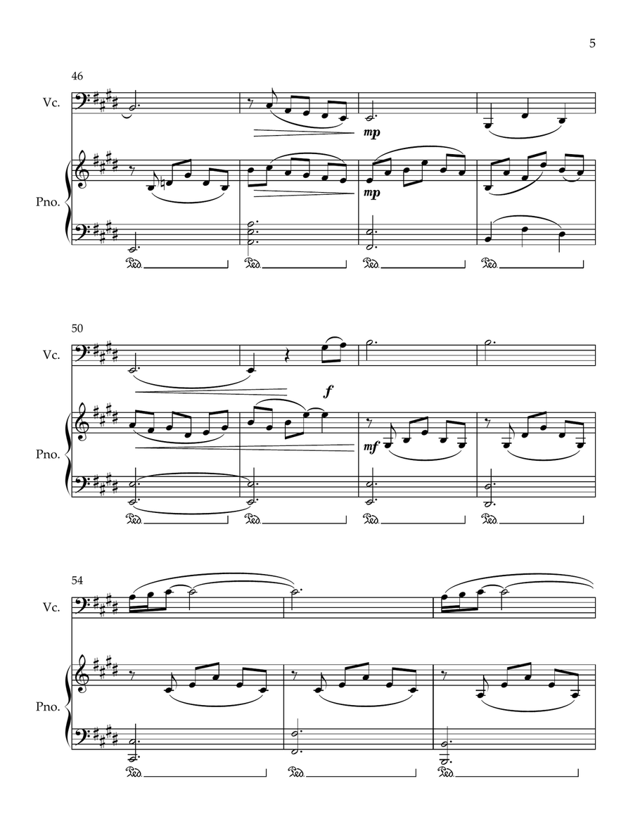 Cavatina Cavatina Piano scores gallery preview page 5