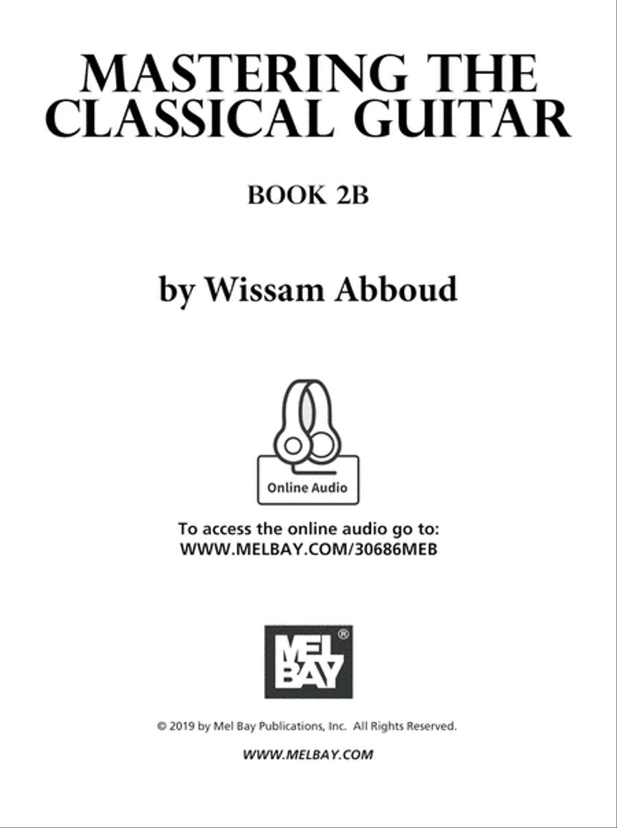 Mastering the Classical Guitar Book 2B Lute scores gallery preview page 2