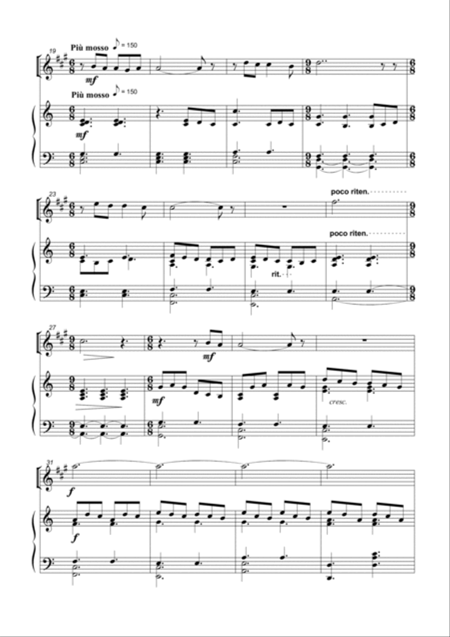 Reverse Sunset Woodwind Duet scores gallery preview page 2
