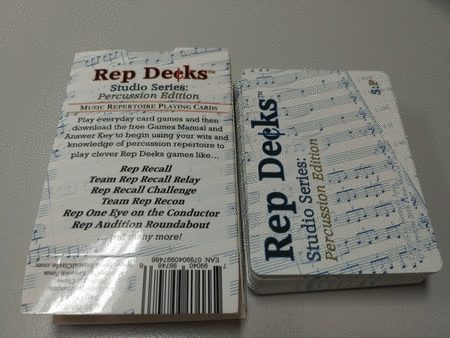 Rep Decks Studio Series: Percussion Edition