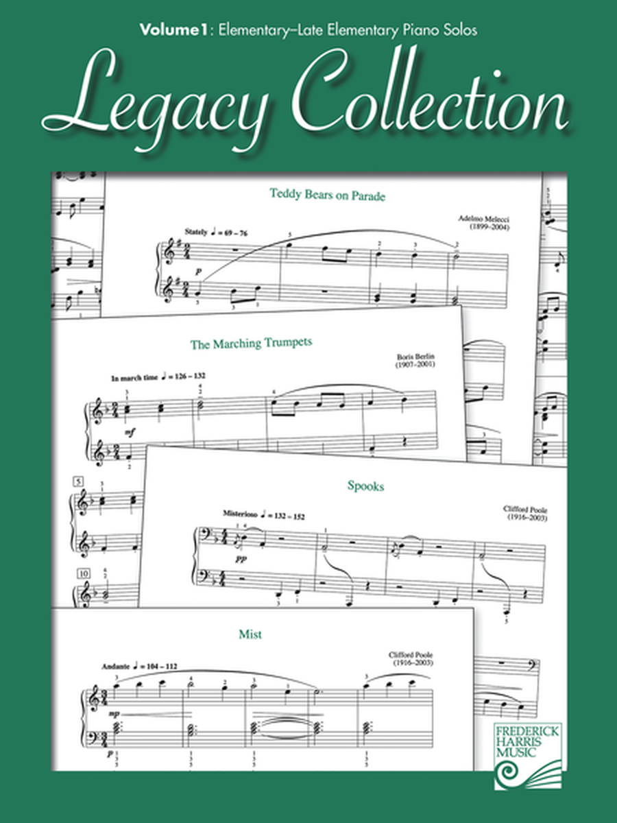 Legacy Collection: Volume 1: Elementary - Late Elementary Piano Solos