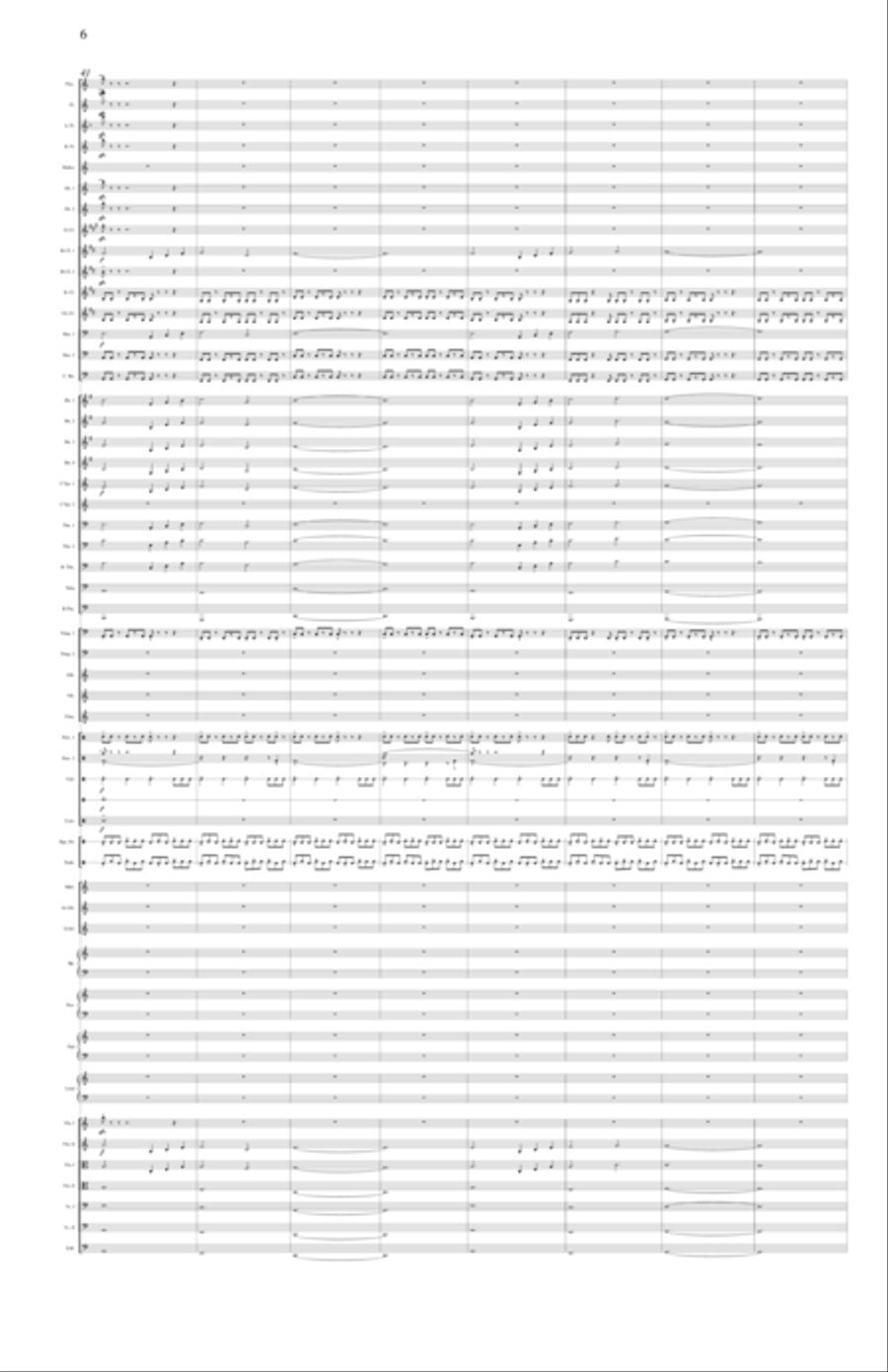 Redeemer, IV: Parables of the Master Full Orchestra scores gallery preview page 6