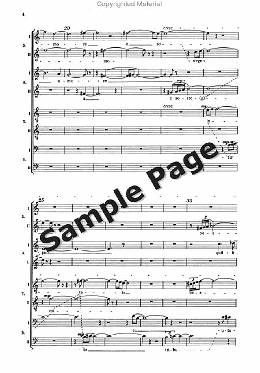 Killmayer Laudatu I Sc SSAATTBB scores gallery preview page 5