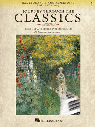Book cover for Journey Through the Classics: Book 1 Elementary