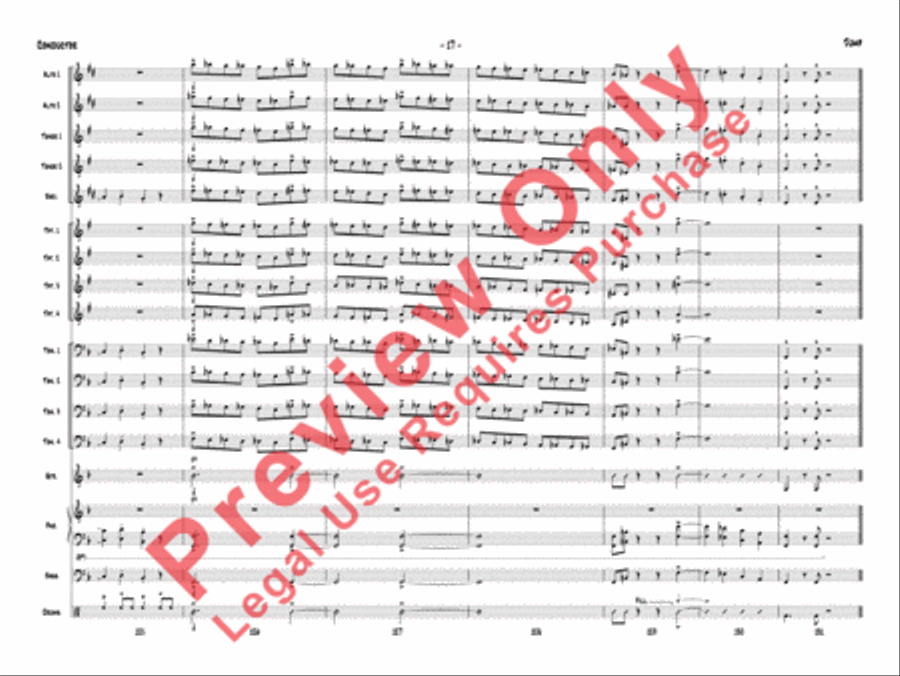 Jump Jump Jazz Ensemble scores gallery preview page 20