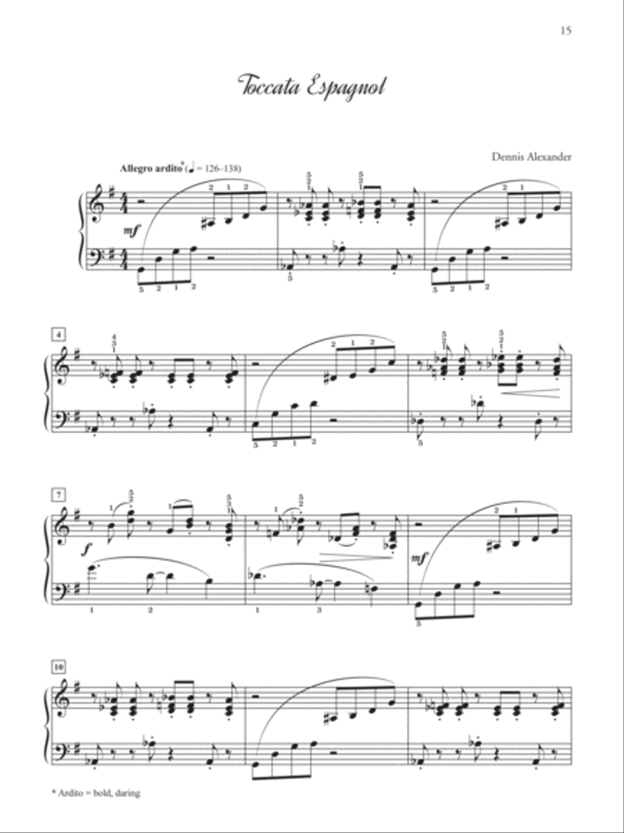 Toccatas Toccatas Piano Solo scores gallery preview page 6