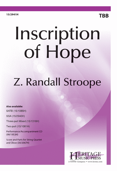 Inscription of Hope