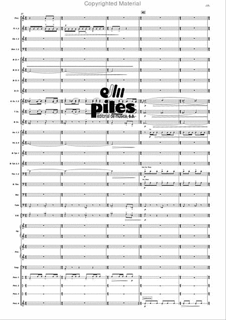 Duende Duende Concert Band scores gallery preview page 16