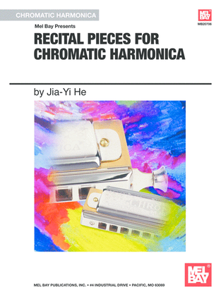 Book cover for Recital Pieces for Chromatic Harmonica