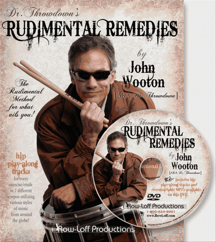 Dr. Throwdown's Rudimental Remedies Percussion scores gallery preview page 1