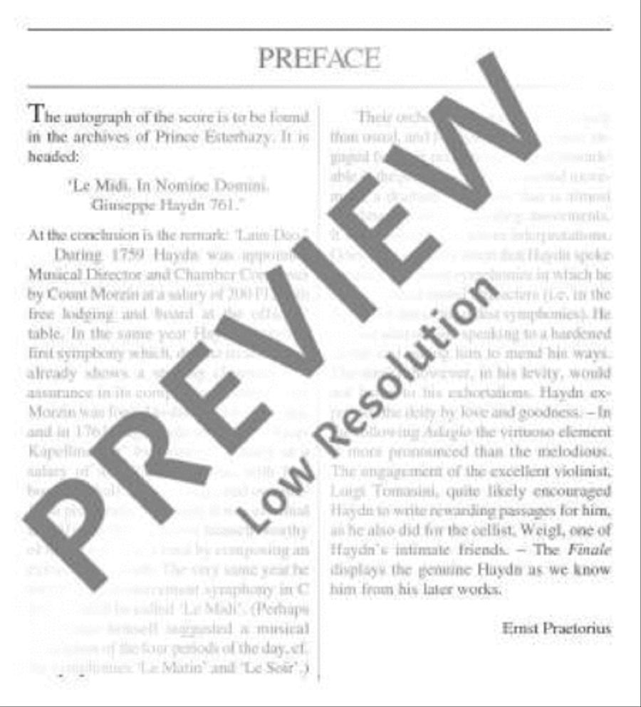 Symphony No. 7 C major Orchestra scores gallery preview page 4