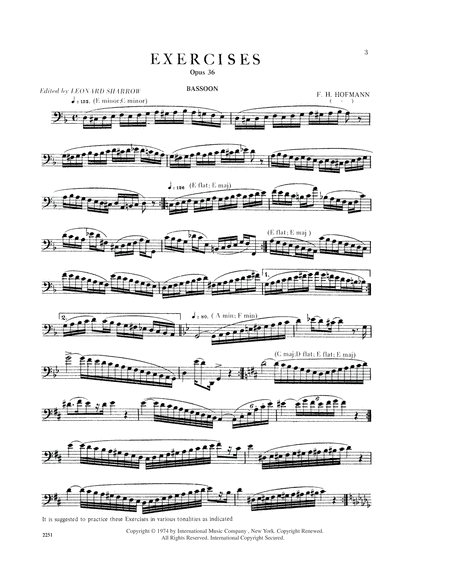14 Exercises And Studies, Opus 36