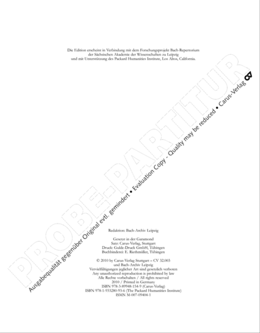 Gesamtausgabe Band 3 (Kammermusik: Duette, Solo- und Triosonaten) Score scores gallery preview page 5