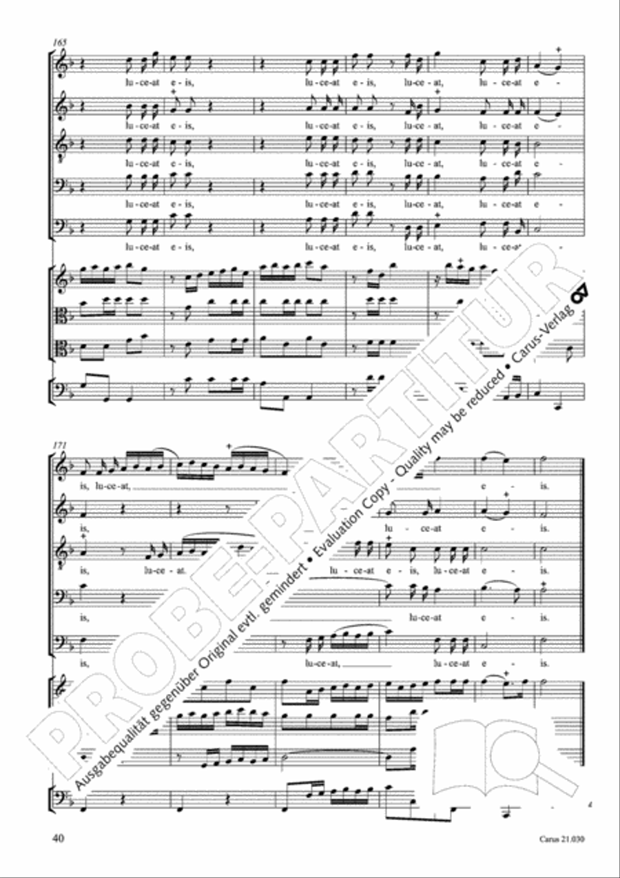 De profundis Men's Choir scores gallery preview page 41