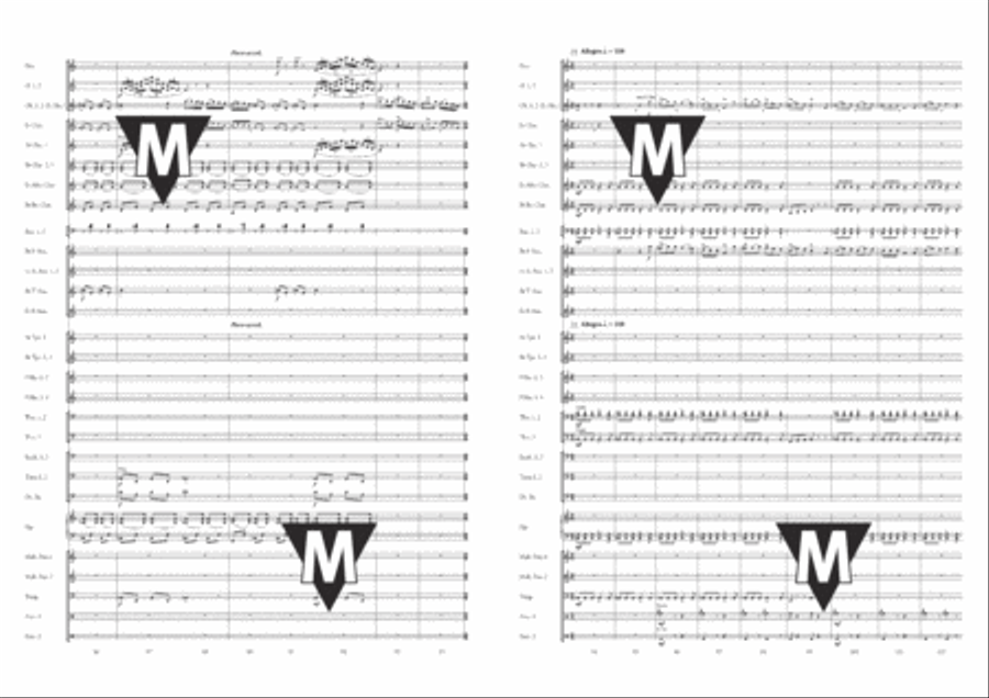 Romanian Dances II - Suite Concert Band scores gallery preview page 7