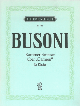 Book cover for Chamber Fantasia on "Carmen" K 284