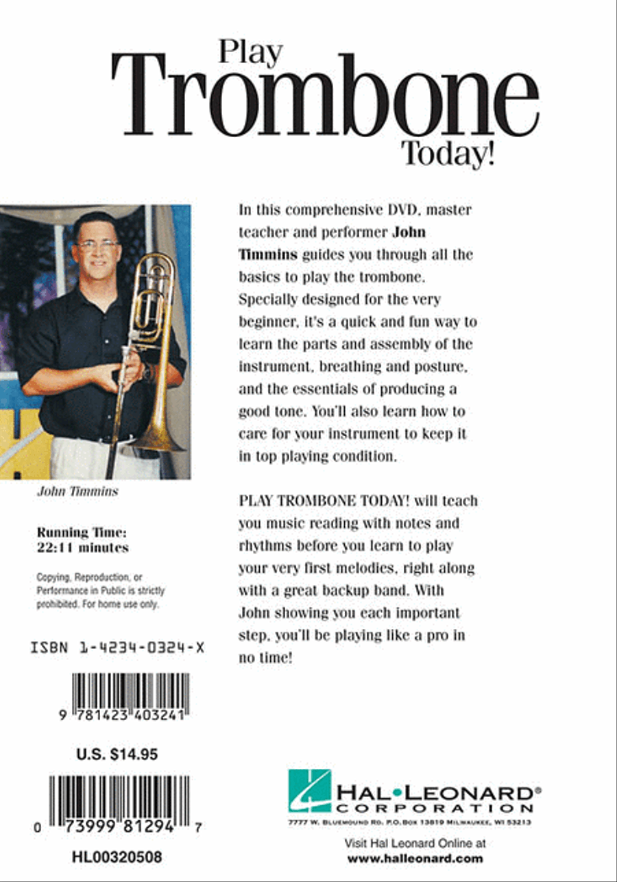 Play Trombone Today!
