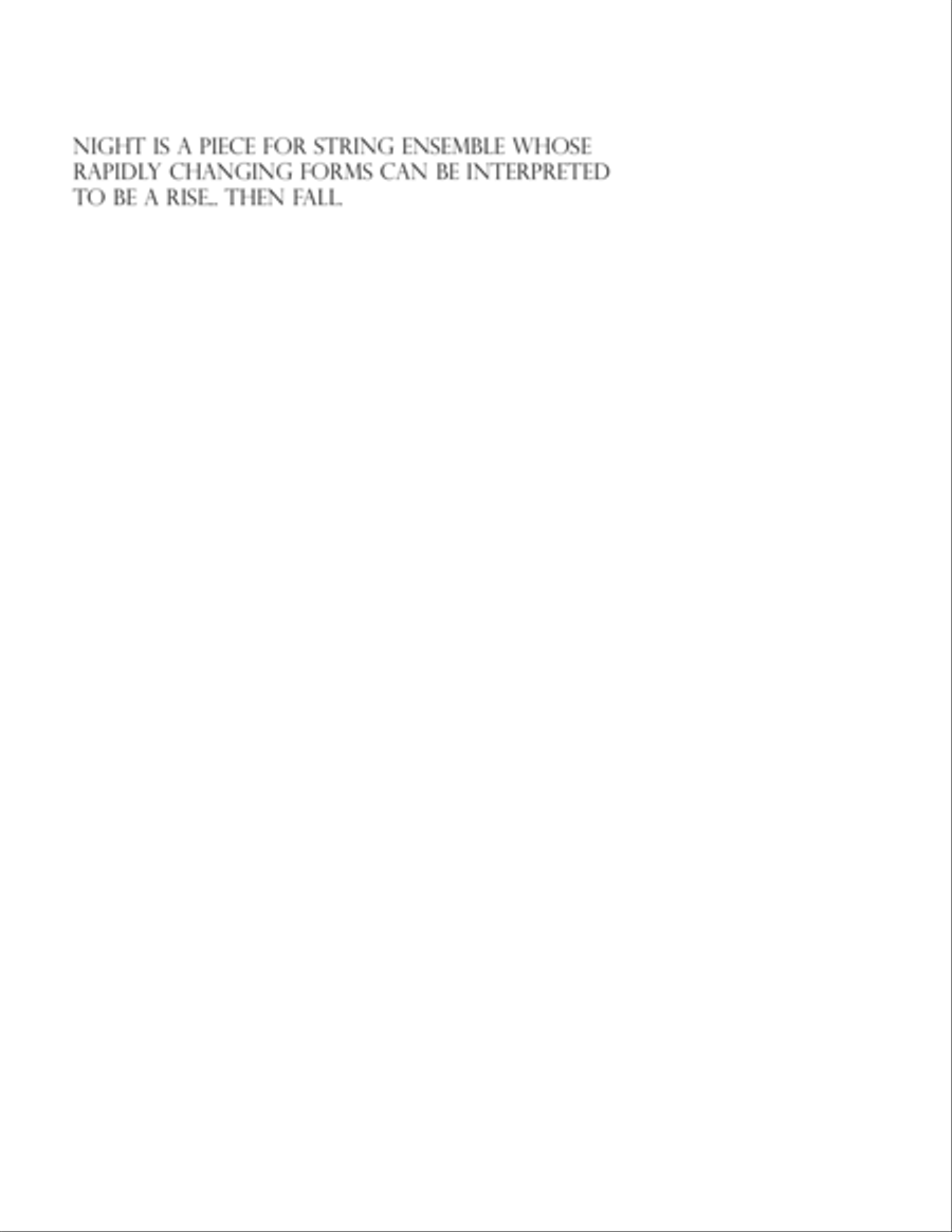 Dreams in the Night String Quartet scores gallery preview page 2