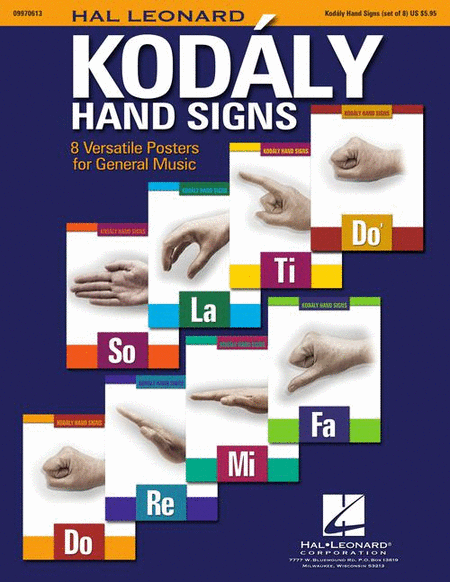Hal Leonard Kodály Hand Signs
