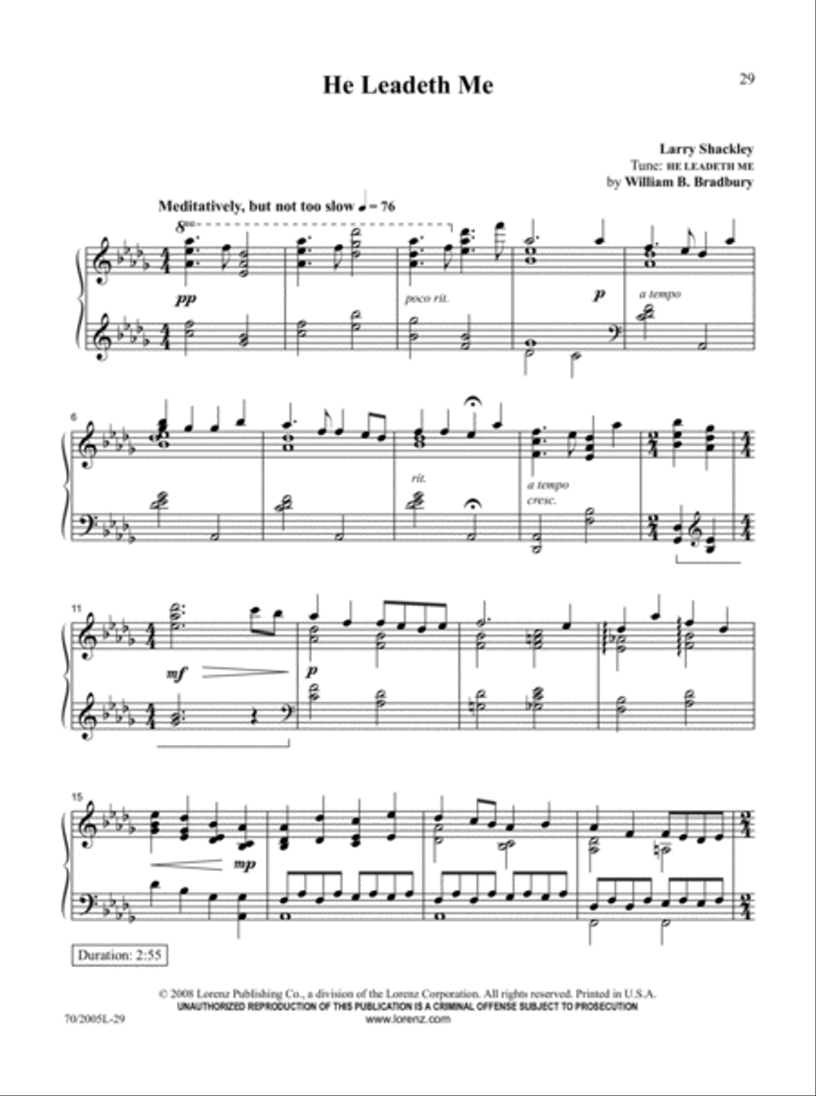 The Church Pianist's Library, Vol. 19 Piano Solo scores gallery preview page 12