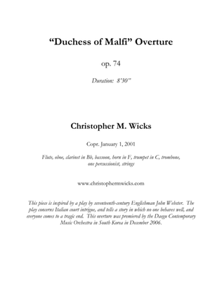 "Duchess of Malfi" Overture