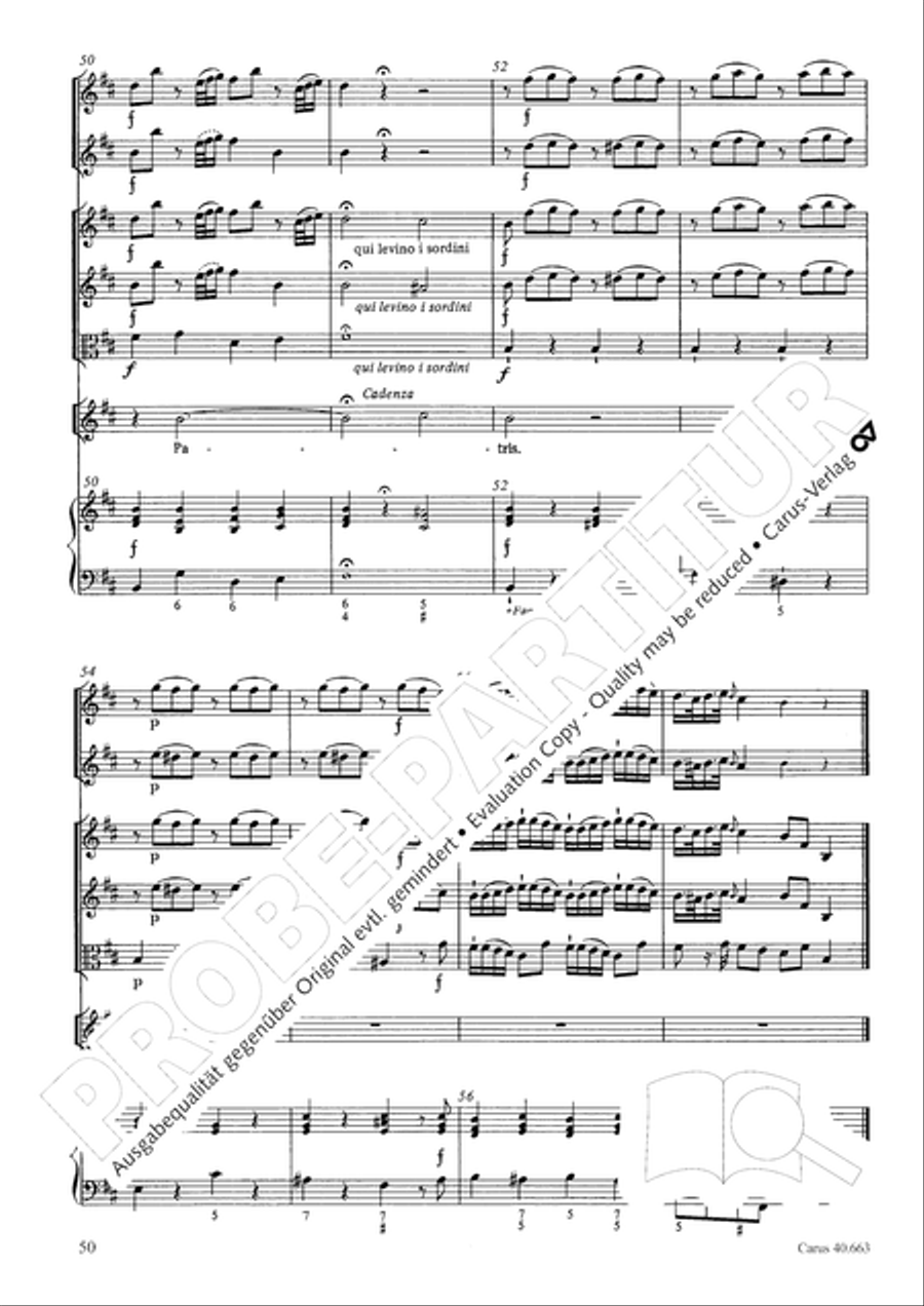 Mass in D minor (Missa in d) ATB scores gallery preview page 66