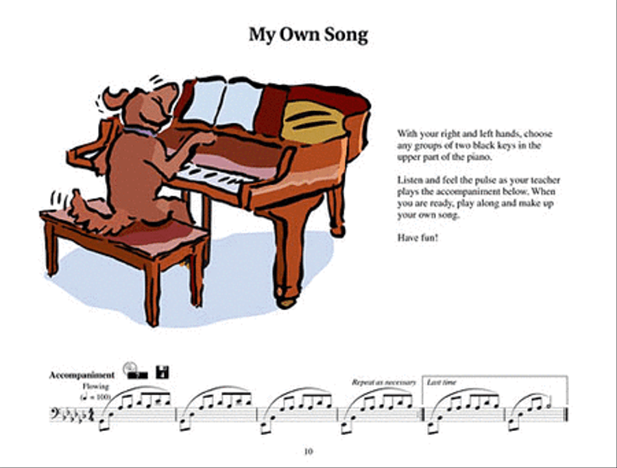 Piano Lessons Book 1 image number null