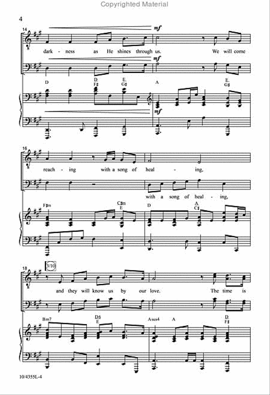 By Our Love By Our Love TTBB scores gallery preview page 4