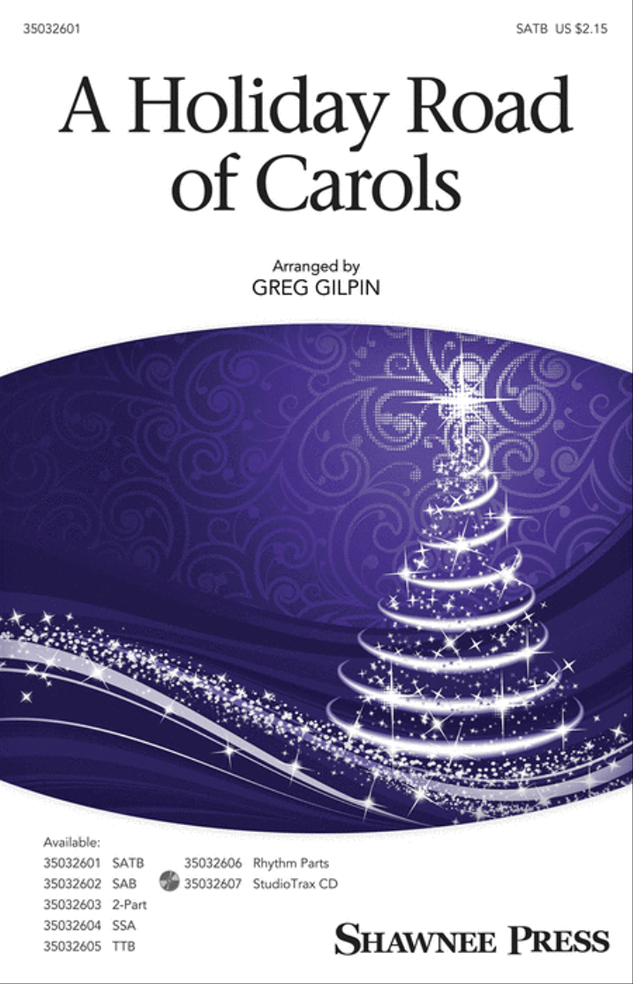 A “Holiday Road” of Carols 4-Part scores gallery preview page 1