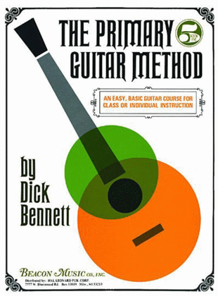 Book cover for Primary Guitar Method Book 5