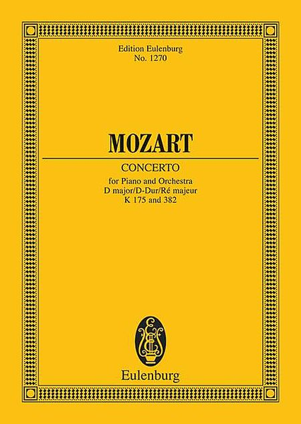 Concerto No. 5 in D Major with Rondo in D Major, K. 175/KV. 382