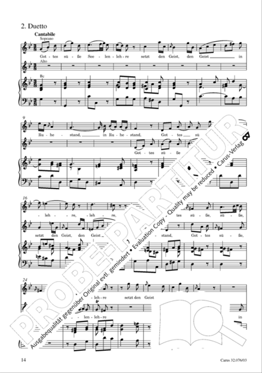 Blessed are all those who fear God (Wohl dem, der den Herren furchtet) SA scores gallery preview page 15