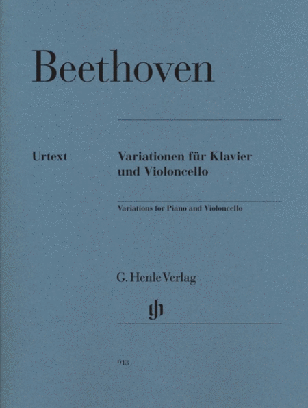 Beethoven - Variations Complete Cello/Piano