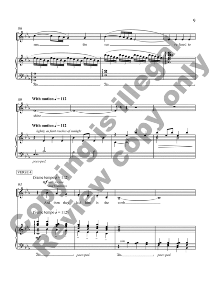 Were You There? Medium Voice scores gallery preview page 6
