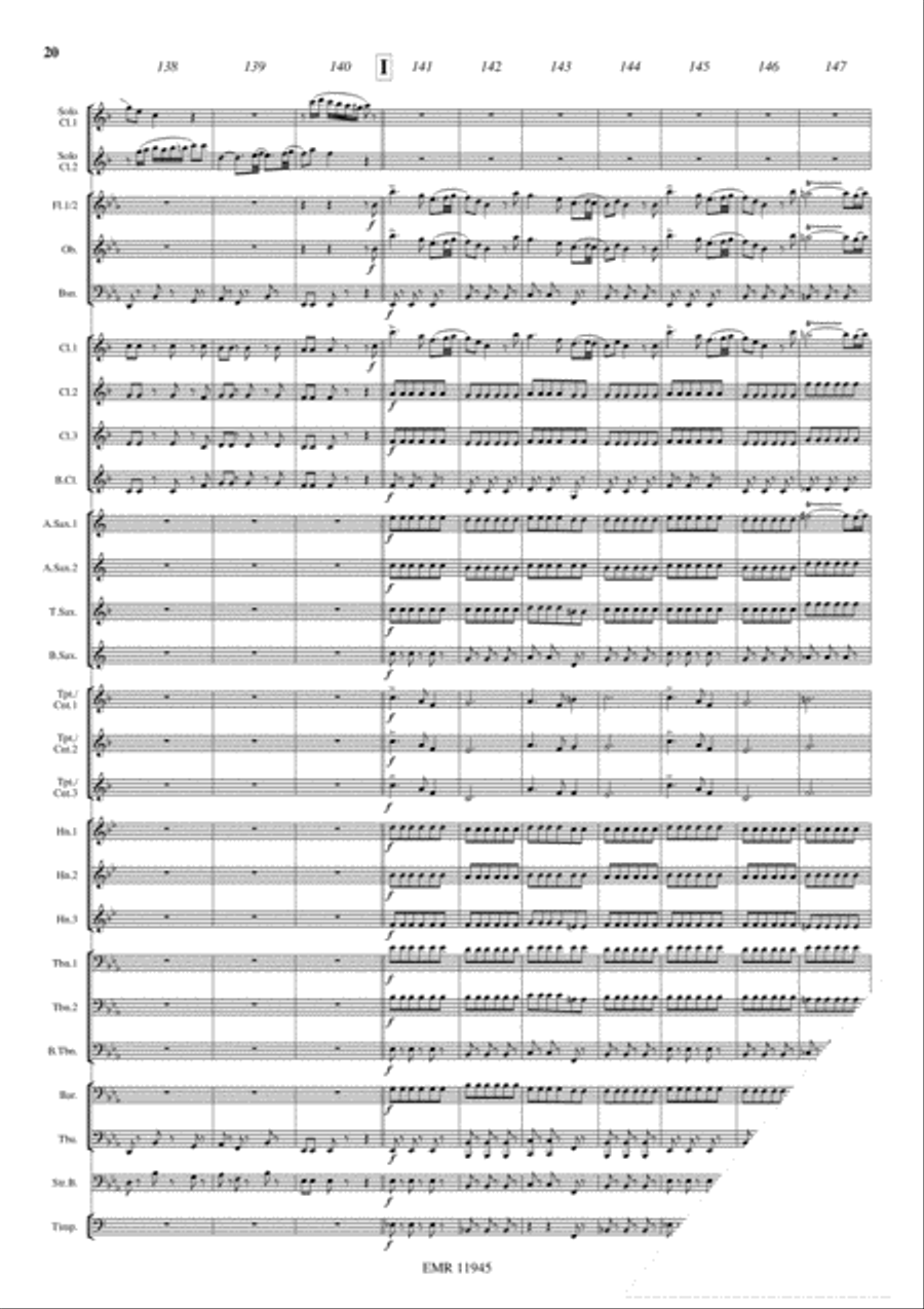 Concerto Concert Band scores gallery preview page 20