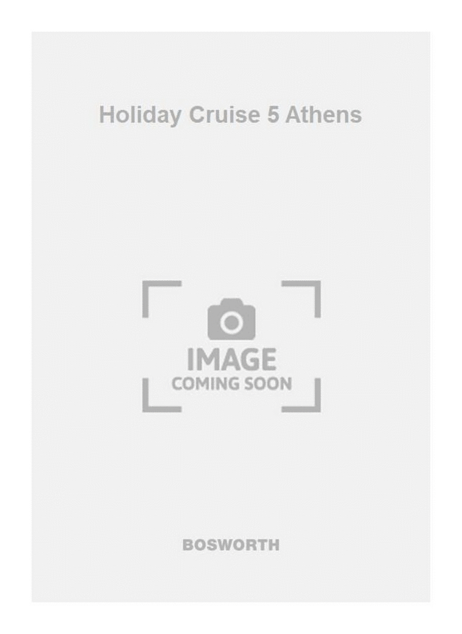 Holiday Cruise 5 Athens Accordion scores gallery preview page 1