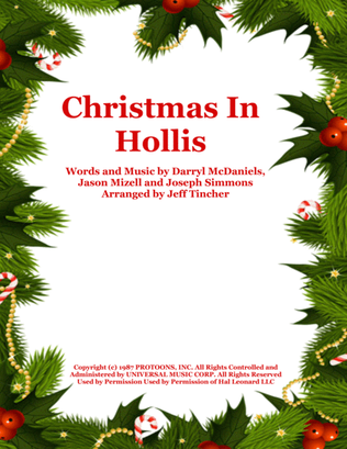 Book cover for Christmas in Hollis