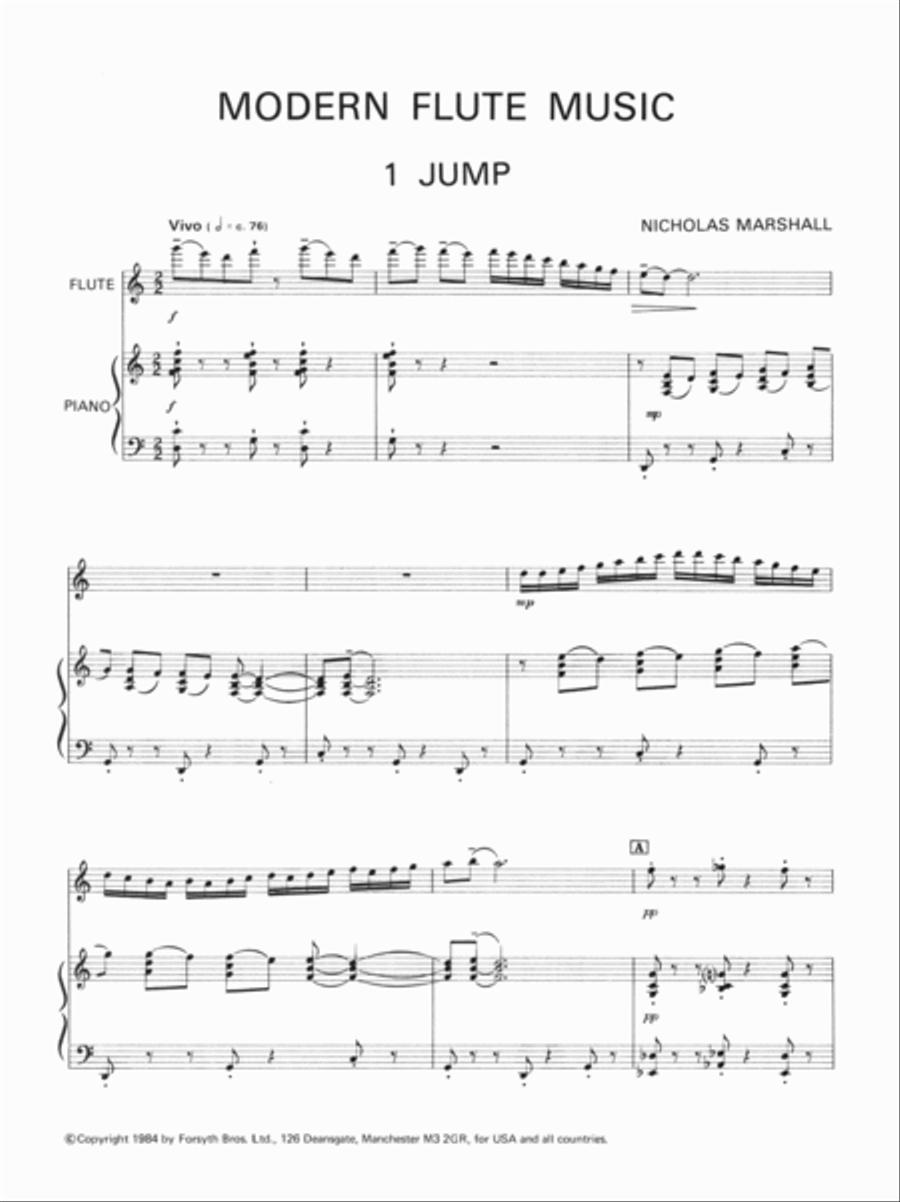 Modern Wind Series - Flute Flute Solo scores gallery preview page 3