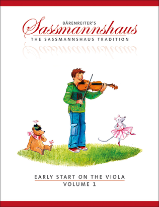 Book cover for Early Start on the Viola, Volume 1
