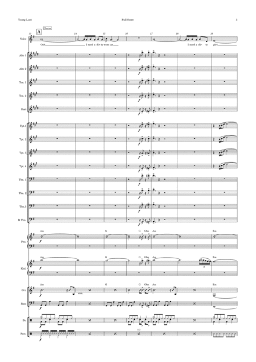 Young Lust Jazz Ensemble scores gallery preview page 3