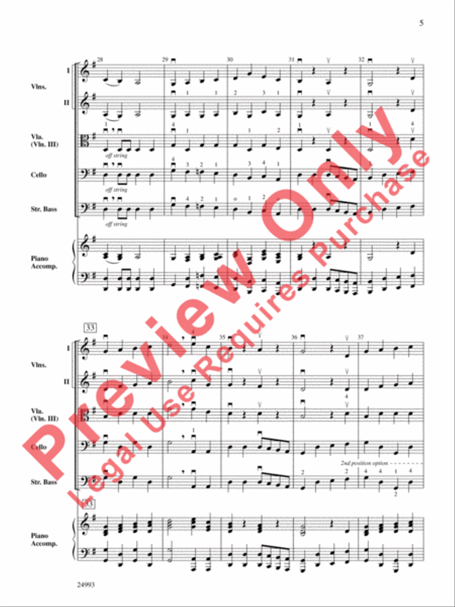 There Stands a Little Man Orchestra scores gallery preview page 6
