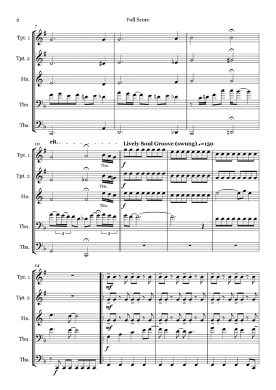 All I Want For Christmas Is You Horn scores gallery preview page 4