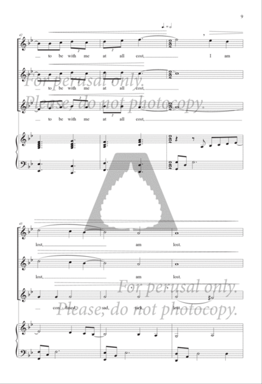 Do Not Ask Me to Remember SSA - Sheet Music page 8