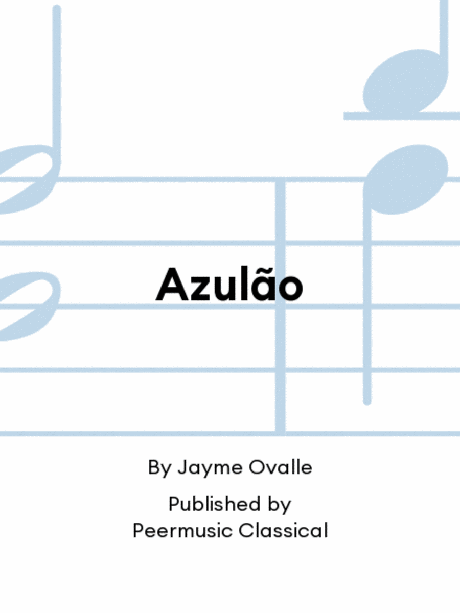 Azulão Chamber Music scores gallery preview page 1