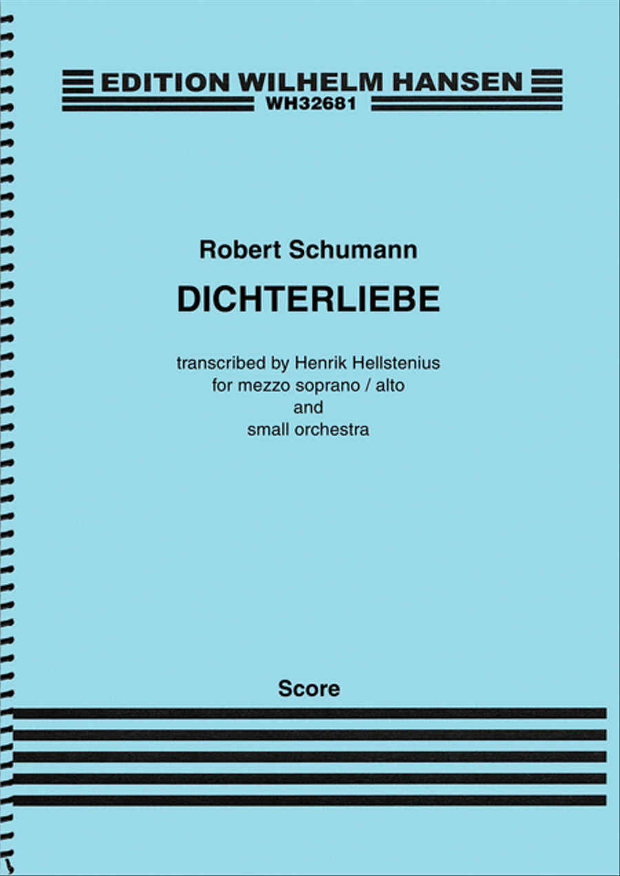 Dichterliebe Orchestra scores gallery preview page 1